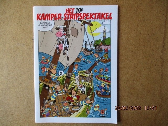 adv6063 19e kamper stripspektakel, Eén stripboek, Ophalen, Gelezen