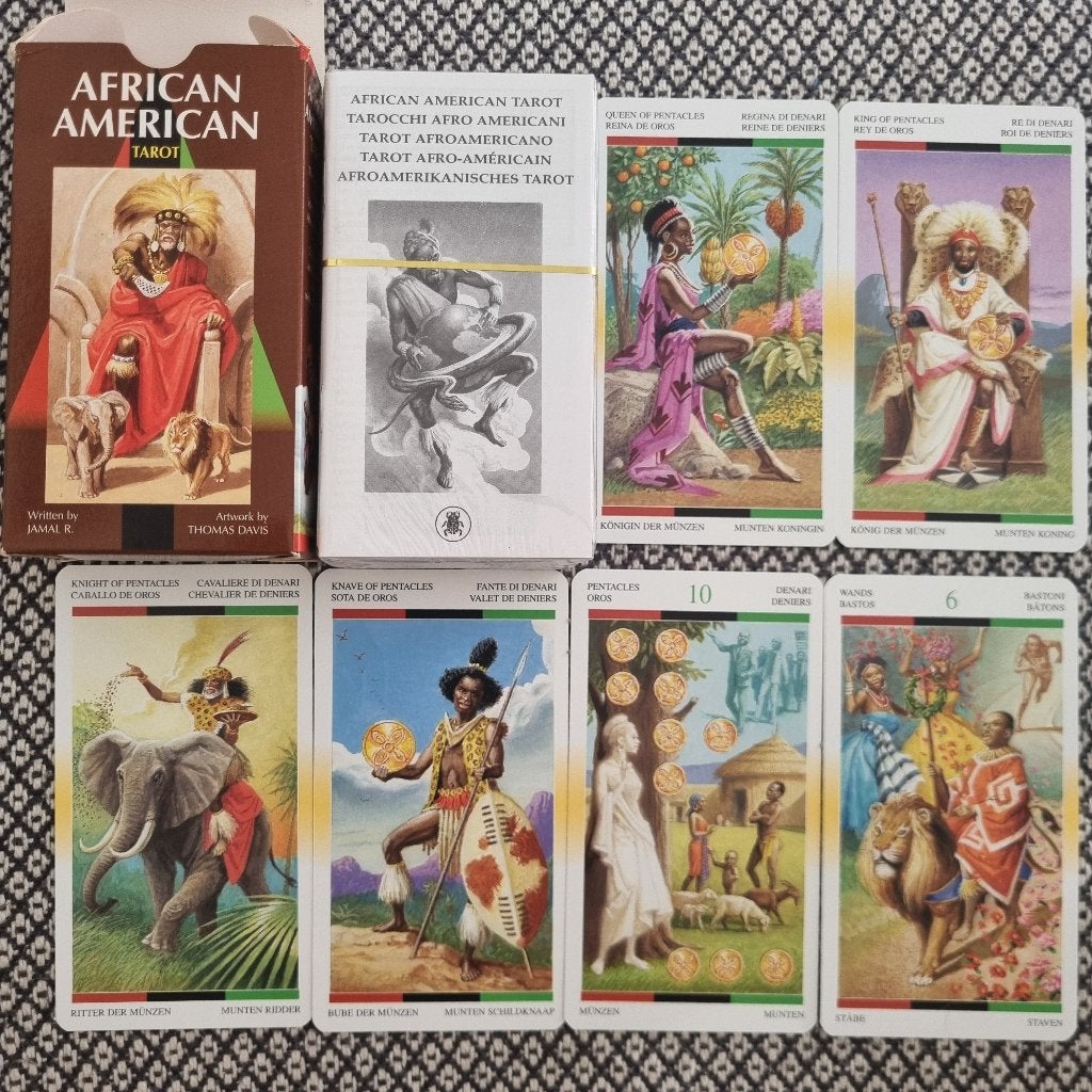African American Tarot, Boeken, Achtergrond en Informatie, Tarot of Kaarten leggen, Nieuw, Ophalen of Verzenden