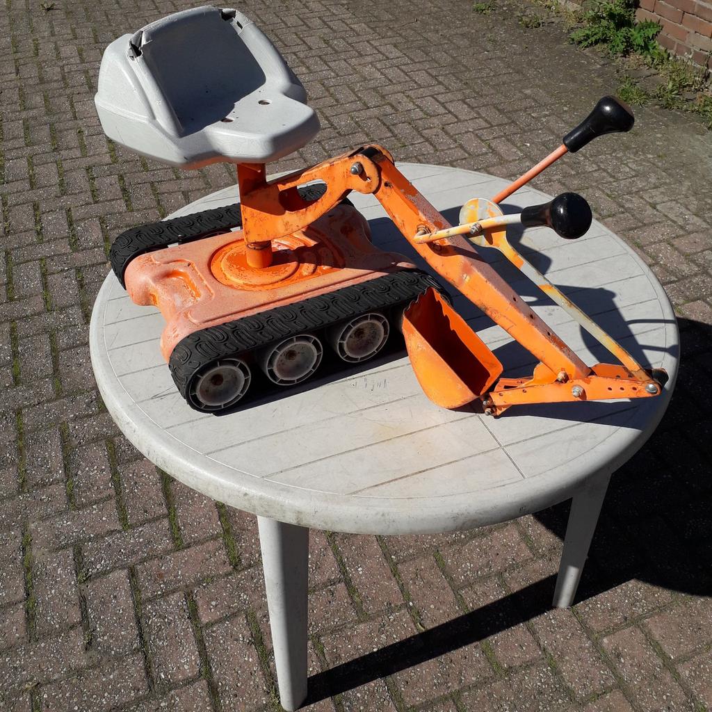 Graafmachine metalen model Opknapper, Ophalen, Nieuw