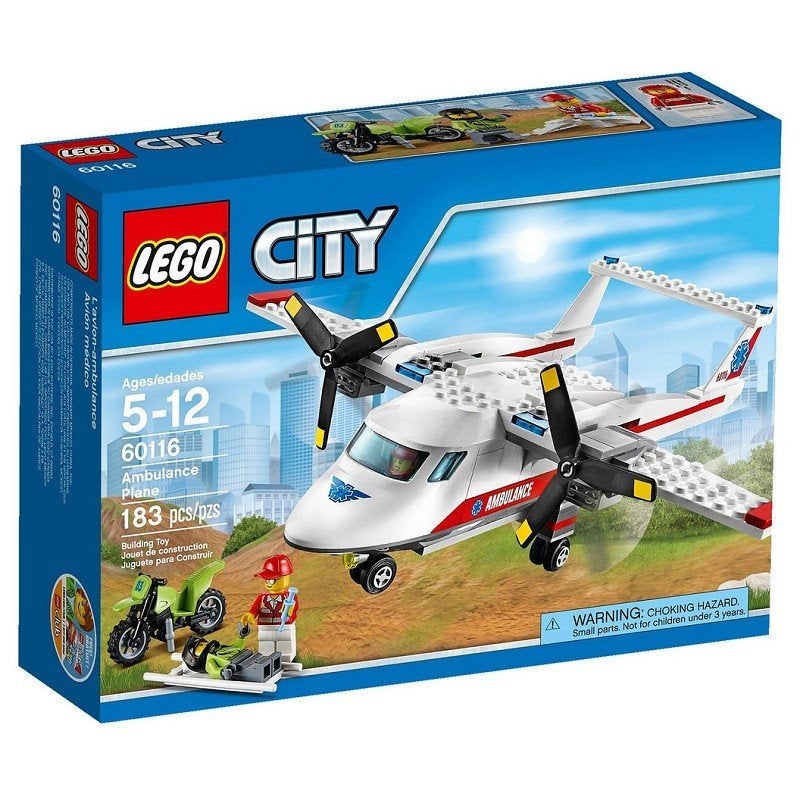 LEGO City 60116 Ambulancevliegtuig        * 't LEGOhuis *, Lego, Nieuw, Ophalen of Verzenden, X