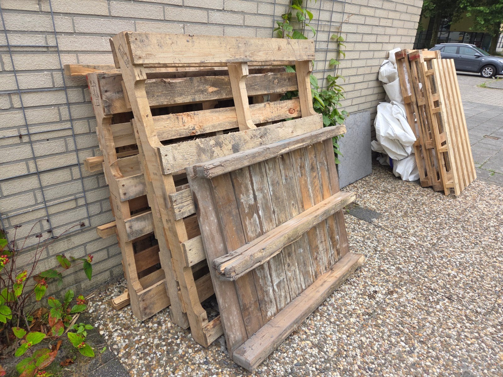 8 pallets gratis, Ophalen, Overige houtsoorten, Minder dan 200 cm, Pallet