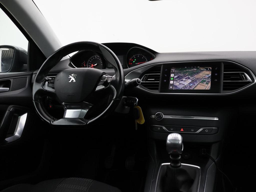 Peugeot 308 SW 1.5 BLUEHDI 130 PK PREMIUM *BTW* + TREKHAAK |, Voorwielaandrijving, Stof, Gebruikt, 4 cilinders