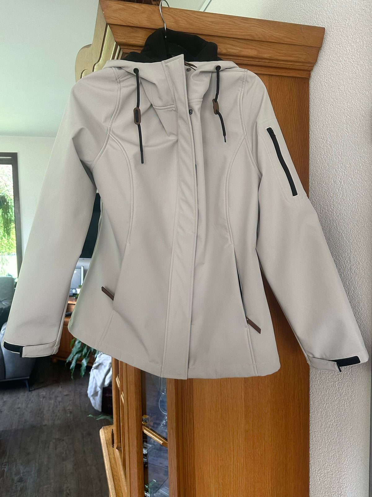 Travelin' Softshell Jas - Maat 3XL - Zo goed als nieuw, Ophalen of Verzenden, Zo goed als nieuw, Maat 46/48 (XL) of groter, Grijs