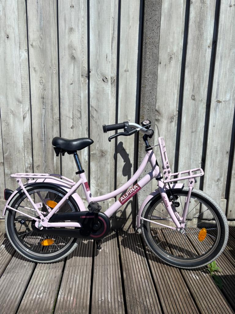Alpina Cargo 18 inch Roze, Fietsen en Brommers, Ophalen, Terugtraprem, Gebruikt, 18 inch