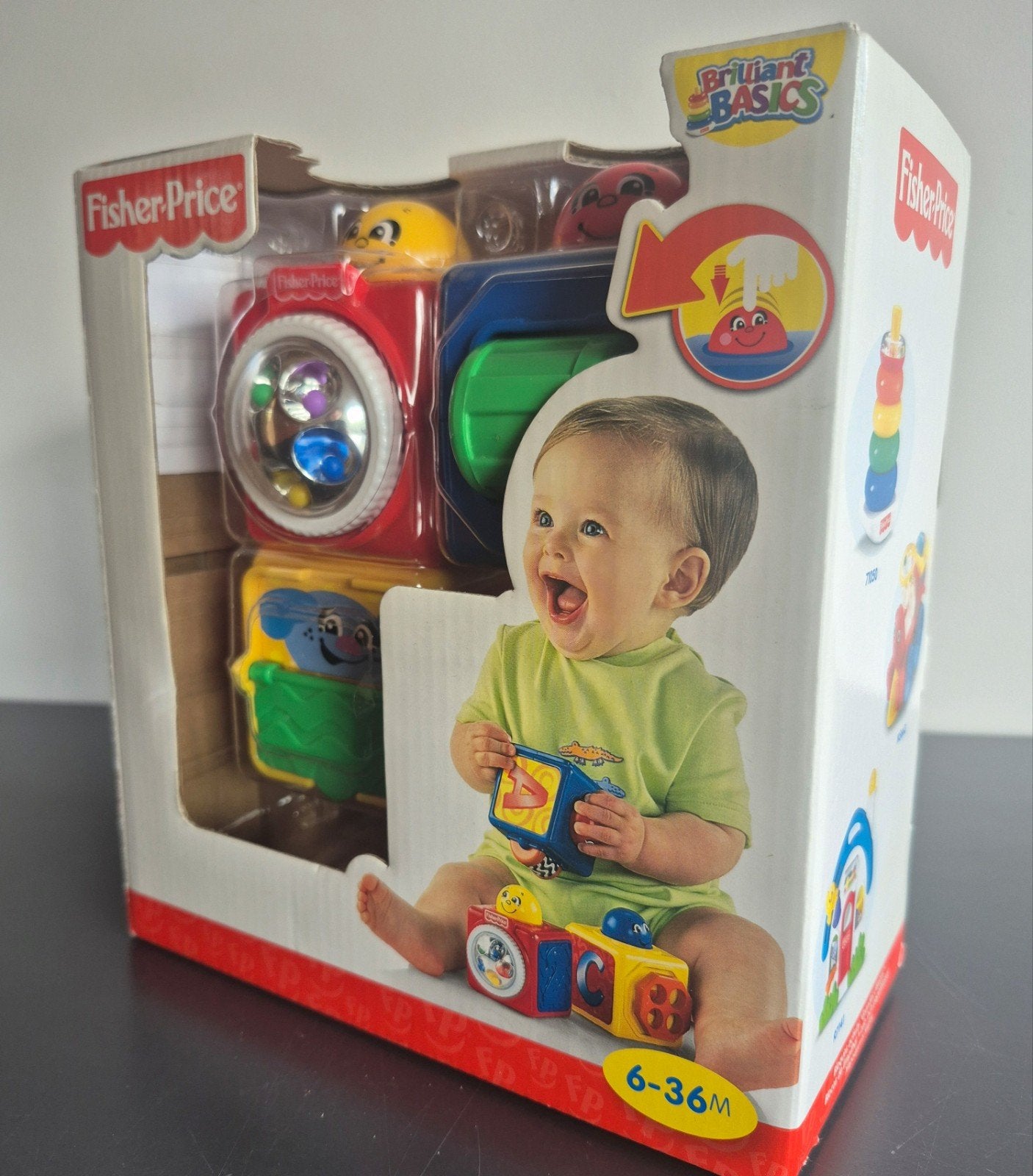 Fisher-Price Stapelblokken Kubussen met leuke activiteiten, Verzenden, Speelset