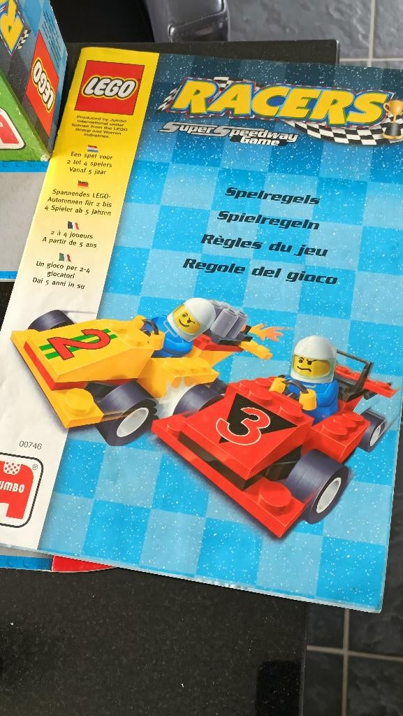 Lego racers nr 12001, Ophalen of Verzenden, Gebruikt, Complete set, Lego