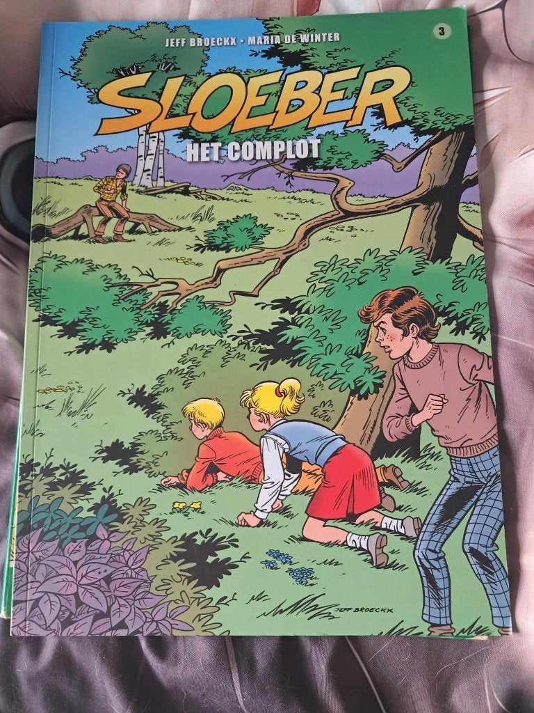 Sloeber, Meerdere stripboeken, Ophalen, Zo goed als nieuw, Jeff Broeckx