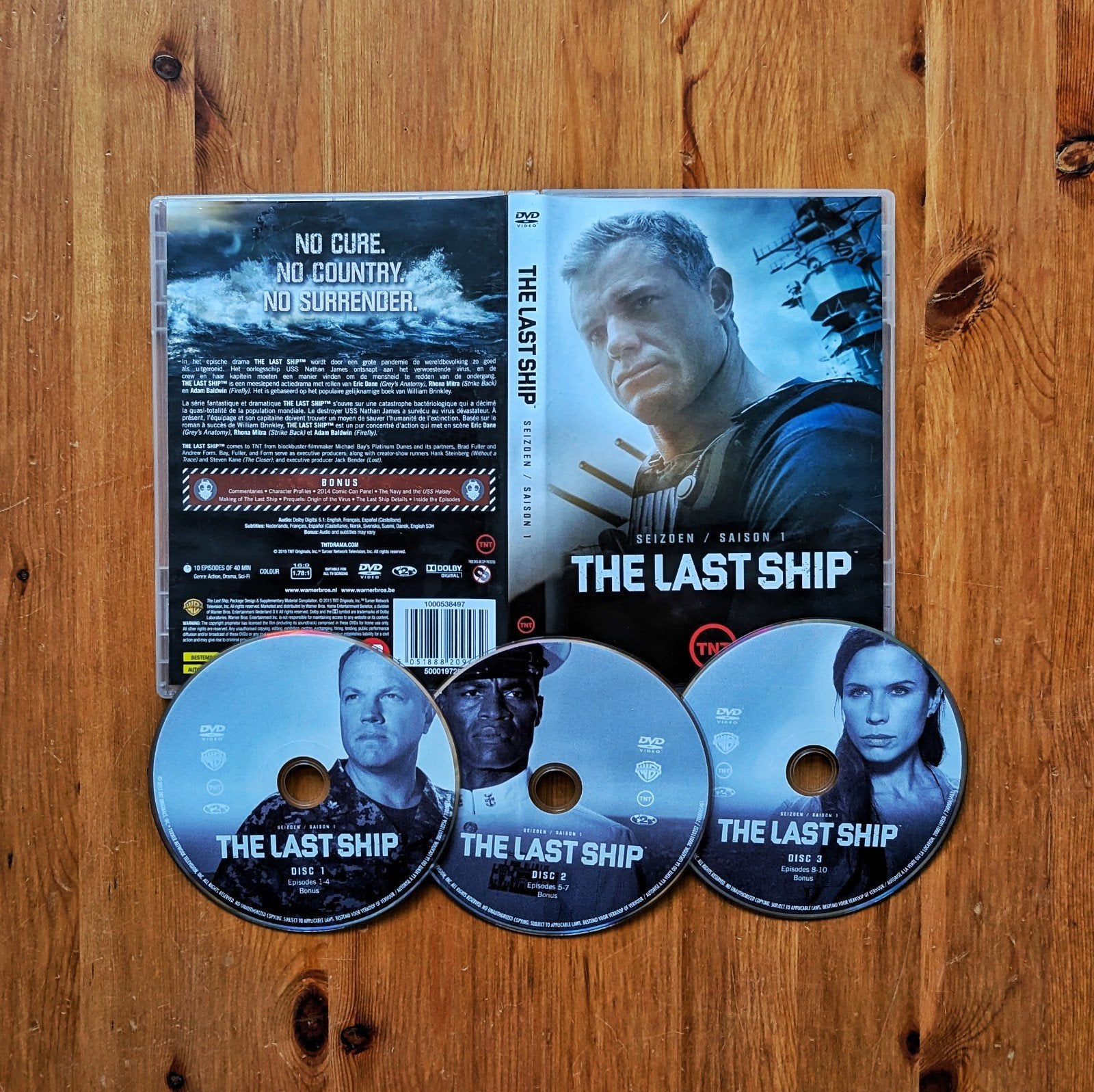 The Last Ship – Seizoen 1 (2014) DVD – 3 discs, Verzenden