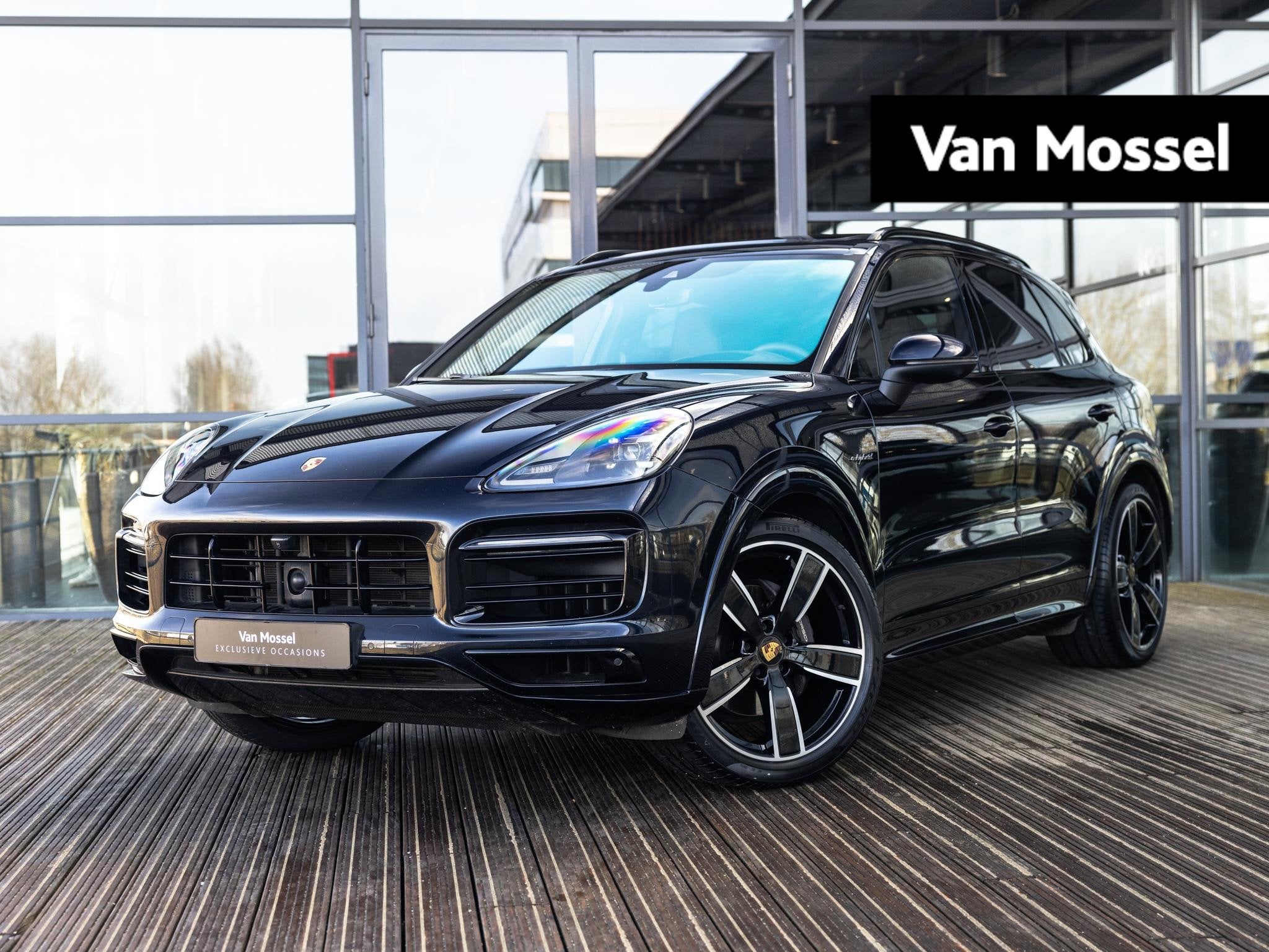 Porsche Cayenne 3.0 E-Hybrid Platinum Edition | SPORTDESIGN, Auto's, 14 kWh, 2995 cc, Blauw, Bedrijf