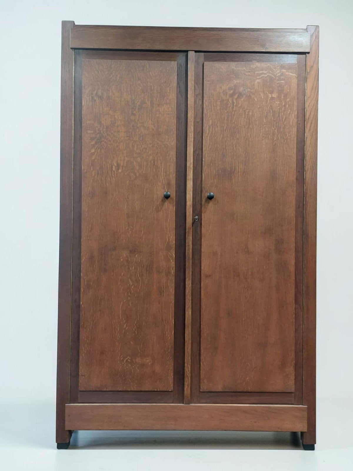 antieke Amsterdamse School kast art deco kledingkast