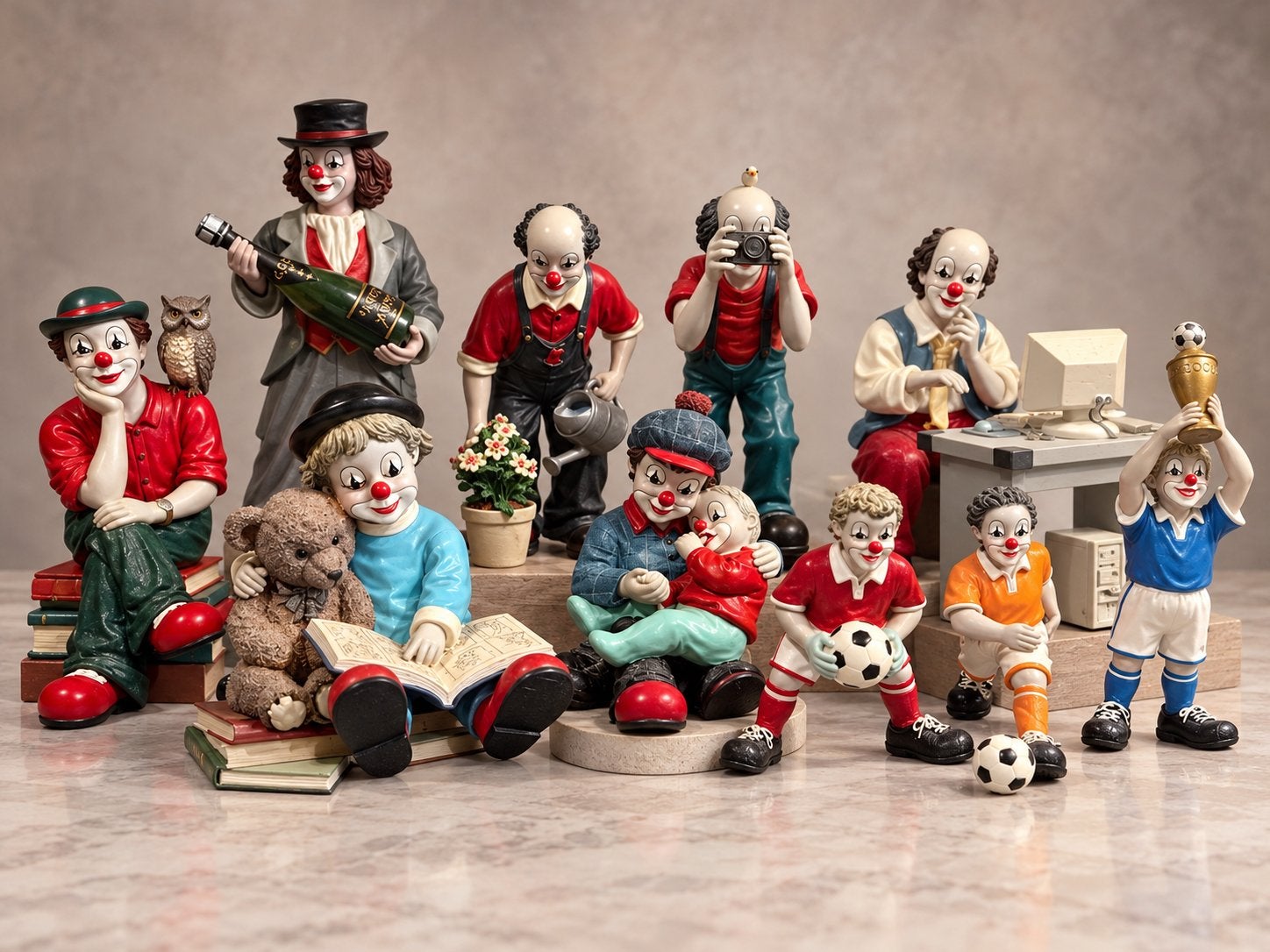Originele Gilde Clown Comedy Collection, Ophalen of Verzenden, Zo goed als nieuw, Overige typen