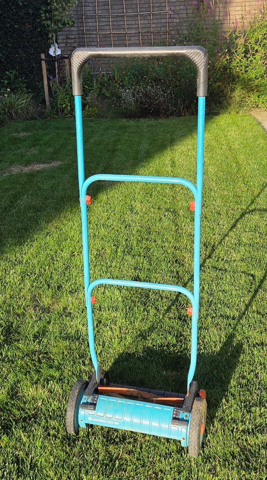 Gardena  4000 SM grasmaaier, Ophalen, Gebruikt, Handgrasmaaier, Kooimesmaaier
