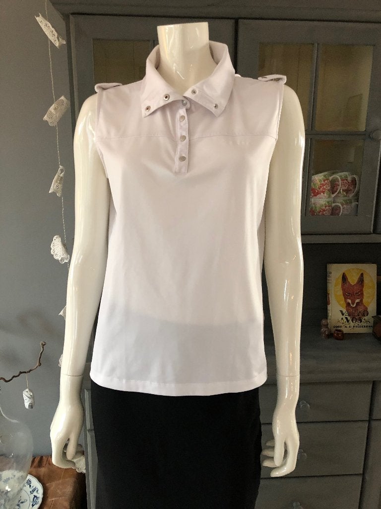 Calvin Klein Golf Mouwloze Top Wit Maat L, Wit, Maat 42/44 (L), Calvin Klein Golf, Ophalen of Verzenden