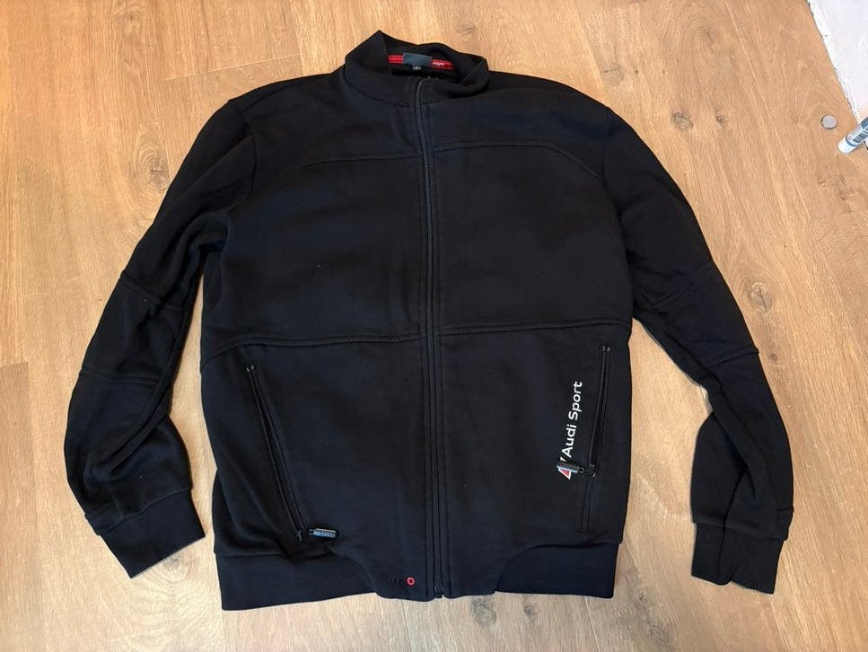 Audi Sport Vest Zwart Maat S, Ophalen, Zo goed als nieuw, Maat 46 (S) of kleiner, Zwart