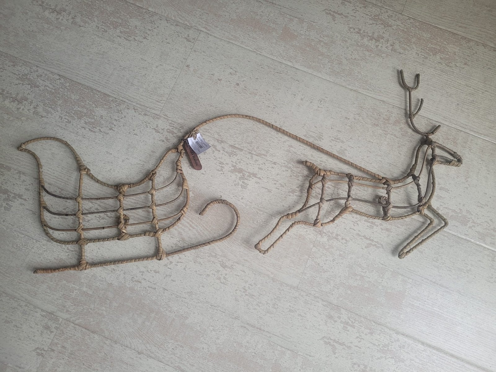 Te koop: Rivièra Maison rattan Rudolph wall decoration, Overige materialen, Nieuw, Ophalen of Verzenden, Landelijk