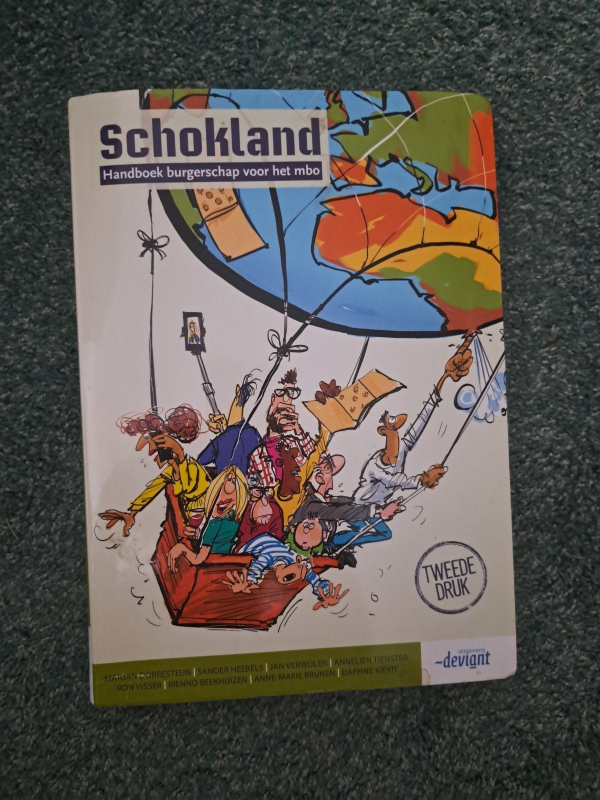 Studiereader Schokland (ECK startpakket foliodeel), Boeken, Zo goed als nieuw, Nederlands, Overige niveaus, Sander Heebels; Menno Beekhuizen; Anne-Marie Brunen; Marjan D...