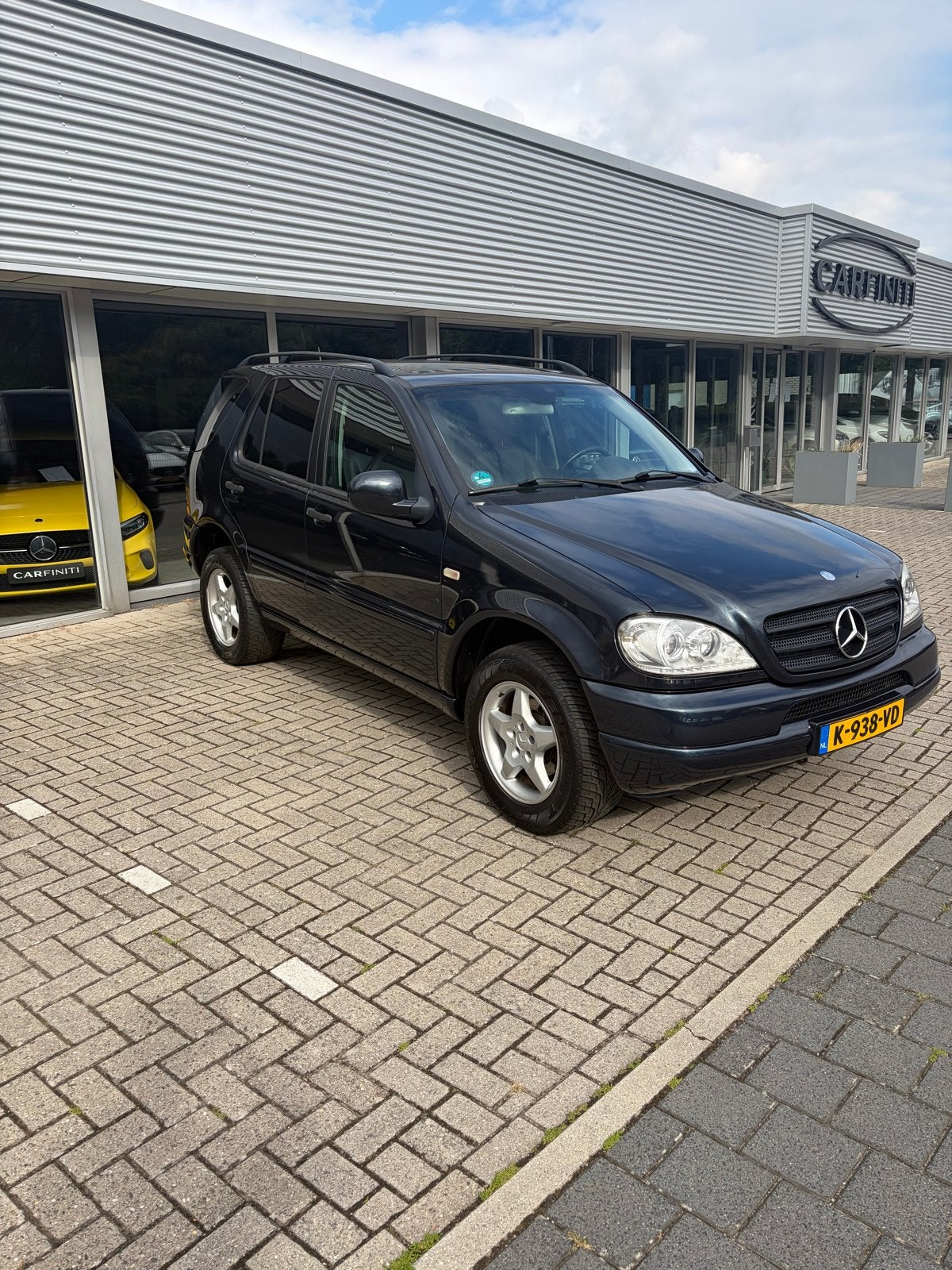 Mercedes-Benz M-Klasse youngtimer 3.2 4MATIC AUT 2000, Automaat, Zwart, 2020 kg, Bedrijf
