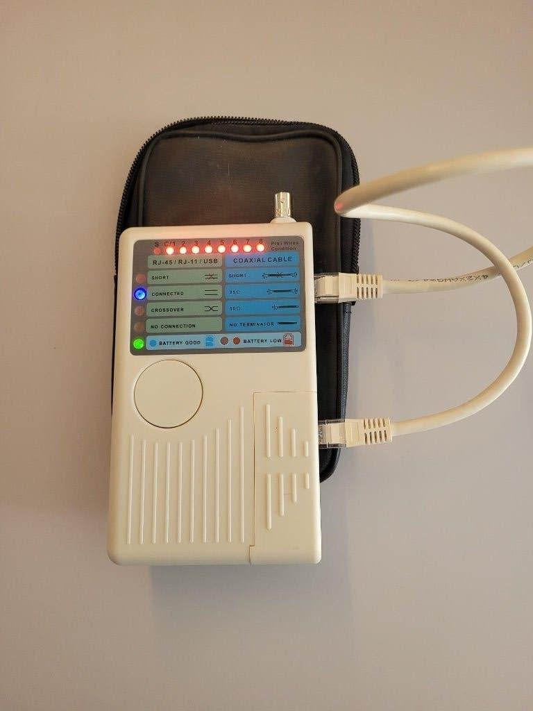 kabeltester data kabels, telefonie en coax, Ophalen of Verzenden, Gebruikt, Overige meters