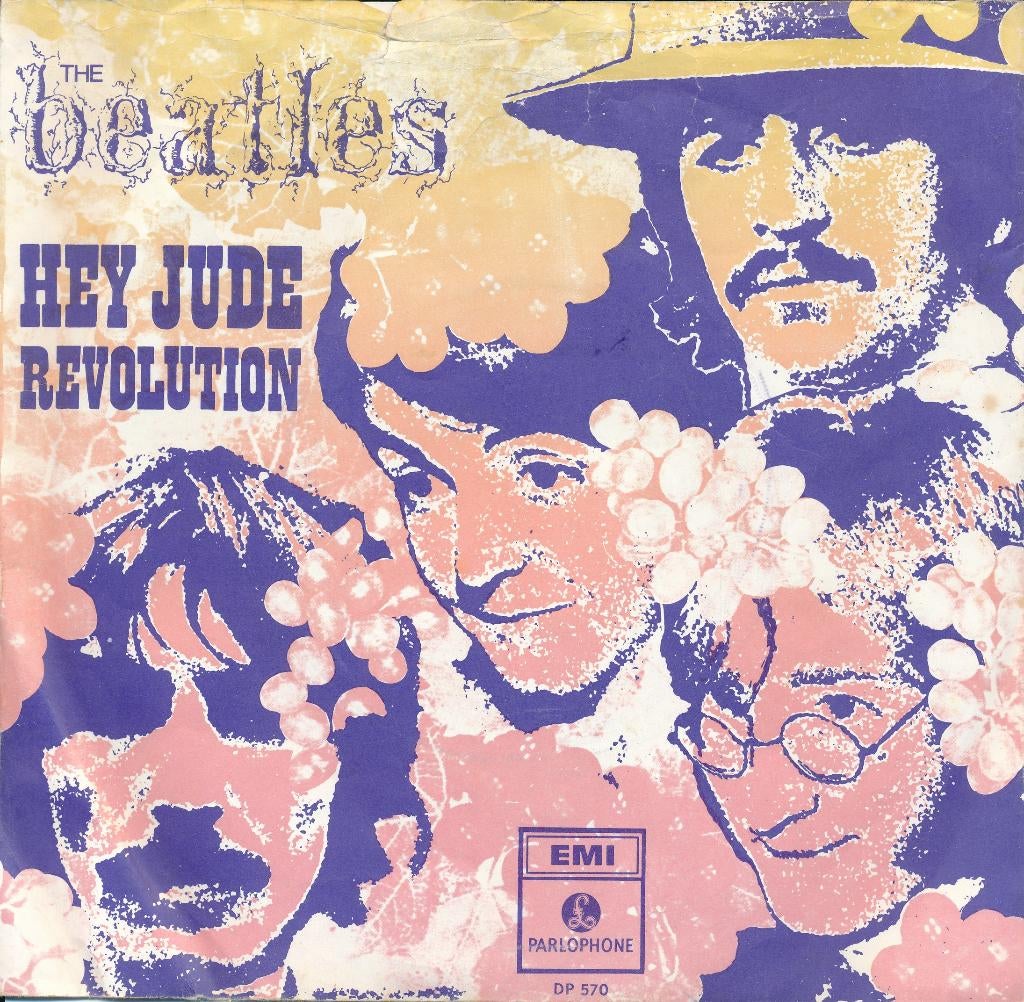 2173 Beatles - Hey Jude (1968), Cd's en Dvd's, Vinyl Singles, Gebruikt, 7 inch, Single, Ophalen of Verzenden
