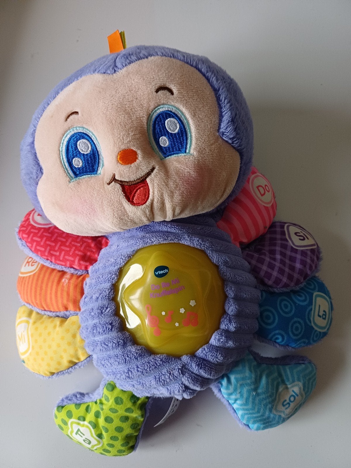 vtech Interactief speelgoed knuffelspin, Ophalen of Verzenden, Zo goed als nieuw, 6 maanden tot 2 jaar