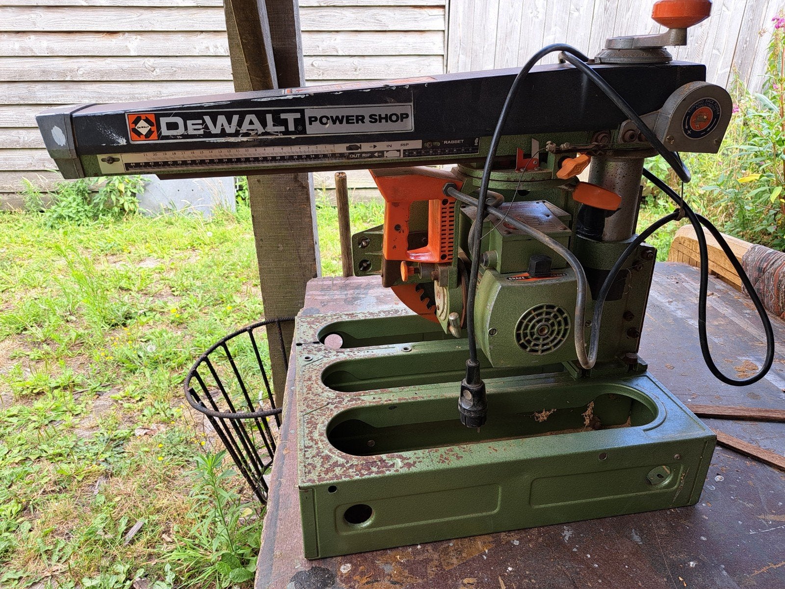 DeWalt Power Shop DW 125 Radiaalzaag, Ophalen, Gebruikt, DeWalt, 70 mm of meer