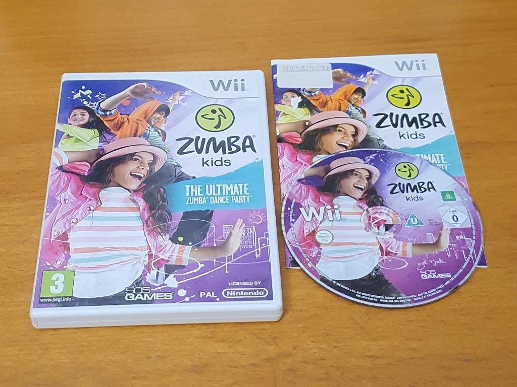 ZELDZAAM | Wii | ZUMBA Kids, Gebruikt, Ophalen of Verzenden, Sport, 3 spelers of meer