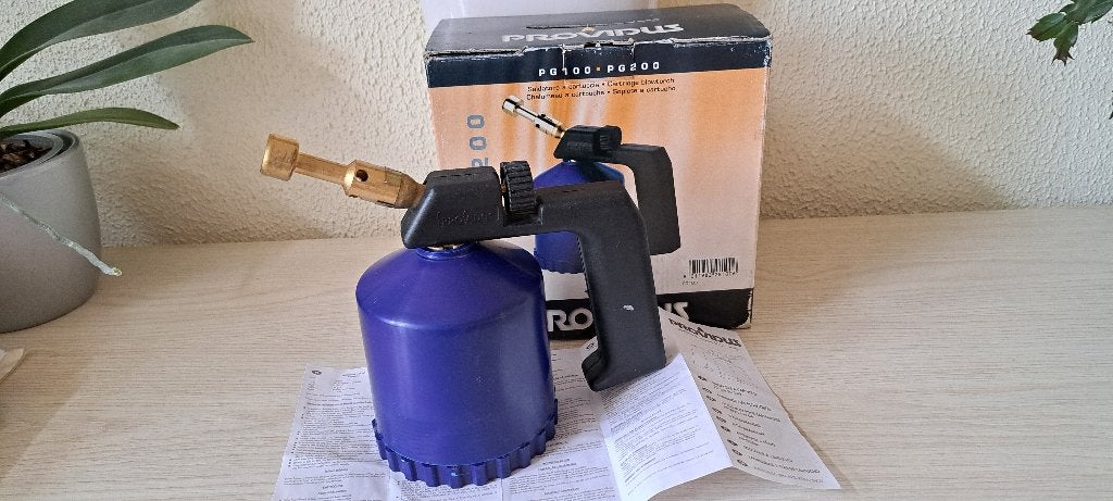 Providus Gasbrander PG100/200 – Compleet met Gasfles, Caravans en Kamperen, Ophalen, Gebruikt