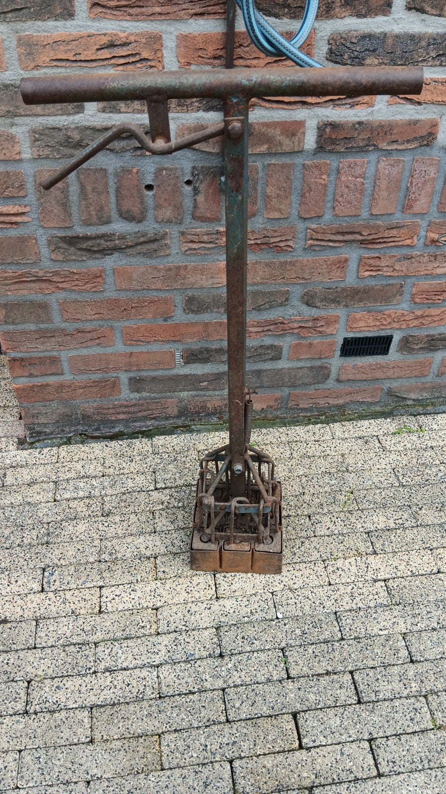 Oude handmatige  plantenpers, Ophalen of Verzenden, Gebruikt