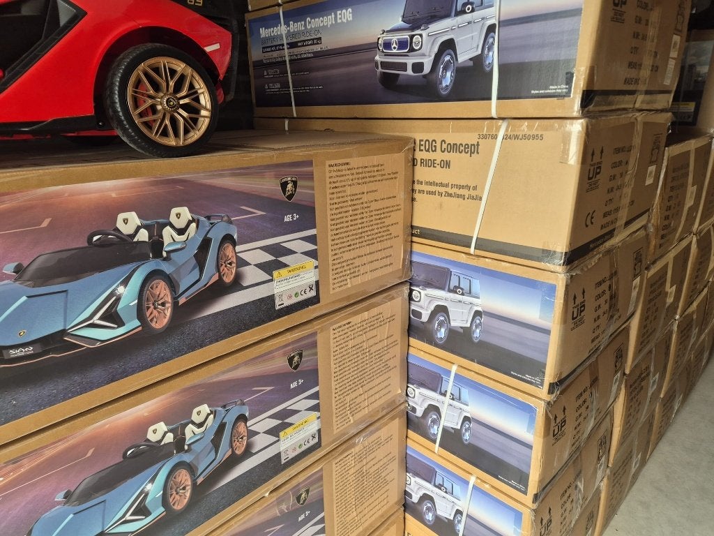 Restpartij Kinderauto’s - Partijverkoop – Nieuw in Doos 67st, SpeedySpark, Nieuw, Info@speedyspark.nl, SpeedySpark