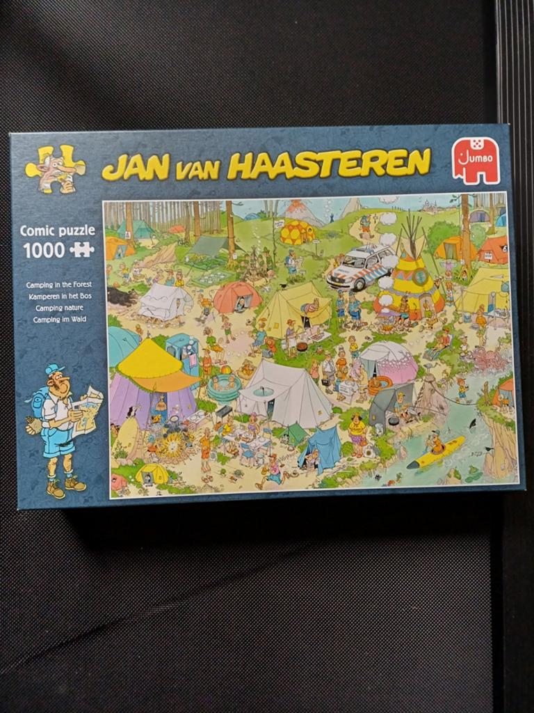 JVH Kamperen in het bos, Ophalen of Verzenden, 500 t/m 1500 stukjes, Zo goed als nieuw