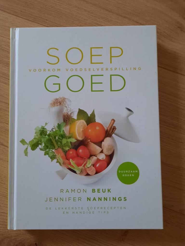 Nieuw!
Soep goed kookboek van Ramon Beuk., Boeken, Kookboeken, Ophalen of Verzenden, Nieuw