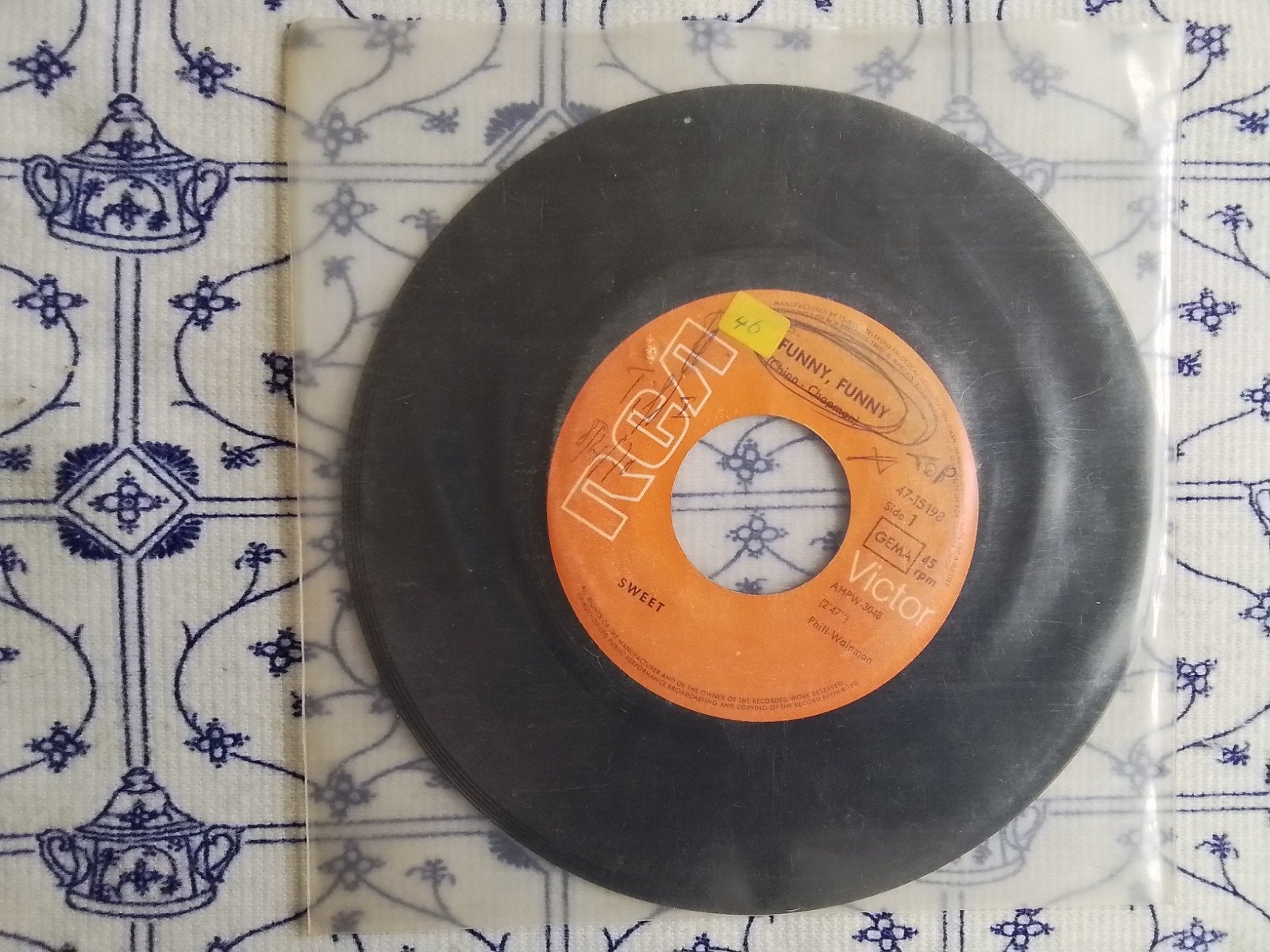 Sweet           Funny,  funny, Cd's en Dvd's, Vinyl Singles, Ophalen of Verzenden, Zo goed als nieuw, Pop, Single