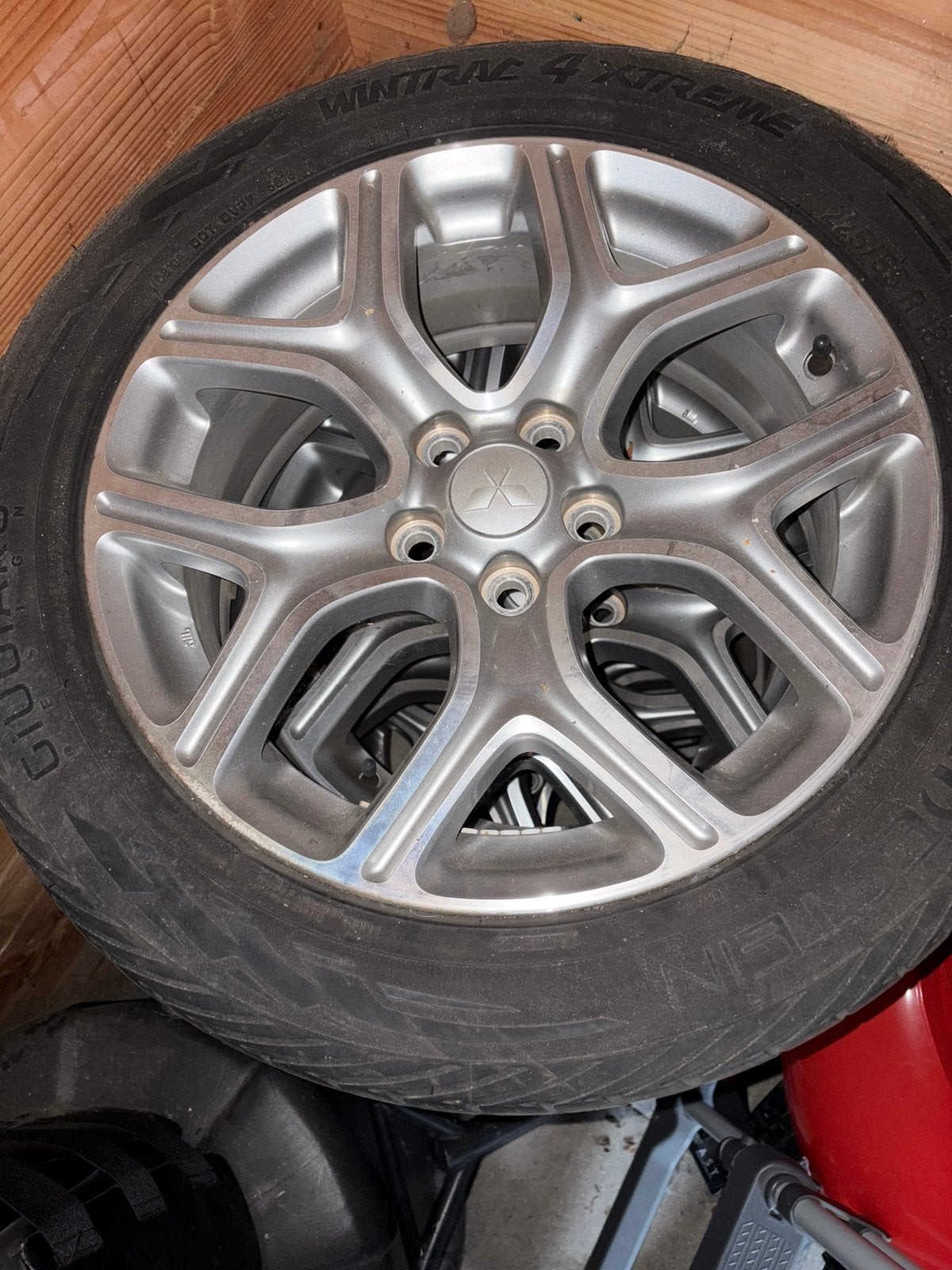 Originele outlander phev velgen, Ophalen, 18 inch, Velg(en), Winterbanden