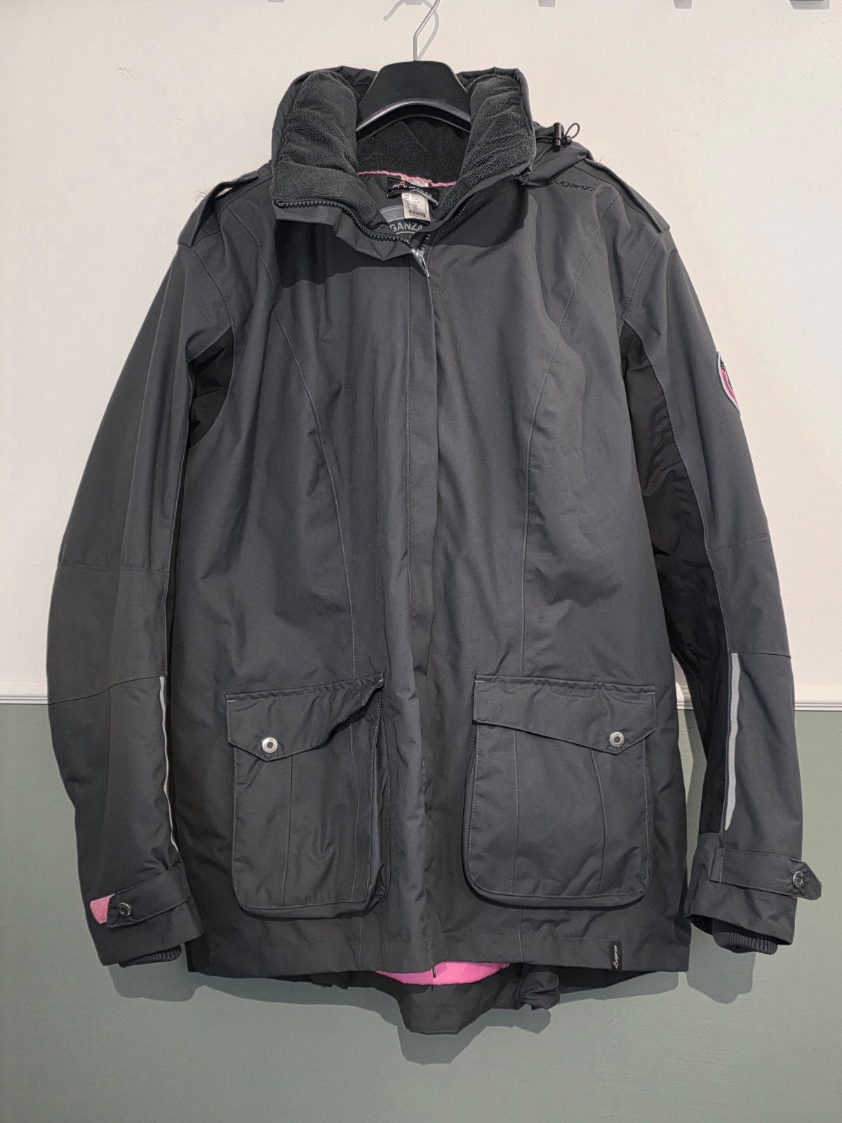 Decathlon Fouganza dames paardrij winterjas parka maat XL, Ophalen of Verzenden, Zo goed als nieuw