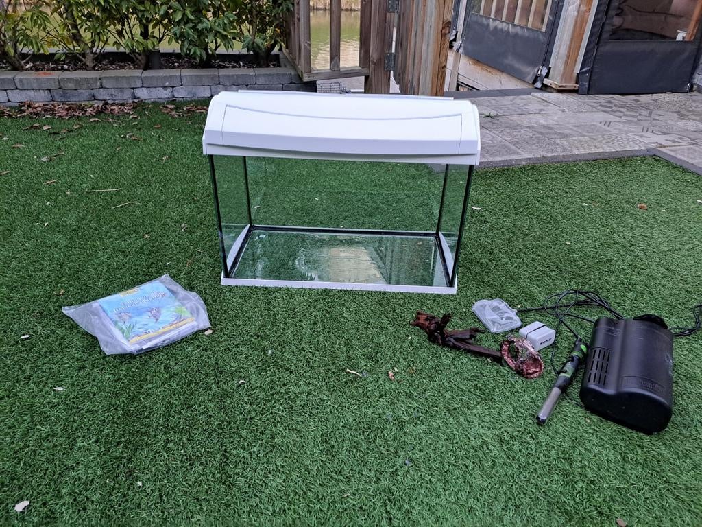 Aquarium 60L, Ophalen, Zo goed als nieuw, Leeg aquarium