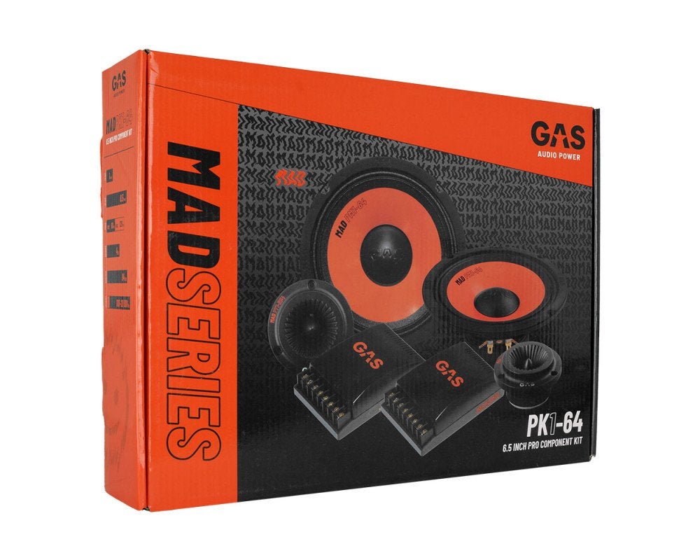 Gas Audio Power MAD PK1-64 6.5 inch / 16.5 composet/speakers, Info@optimount.nl, Nieuw, Ophalen of Verzenden, Anholtseweg 48A 7091 HB DINXPERLO