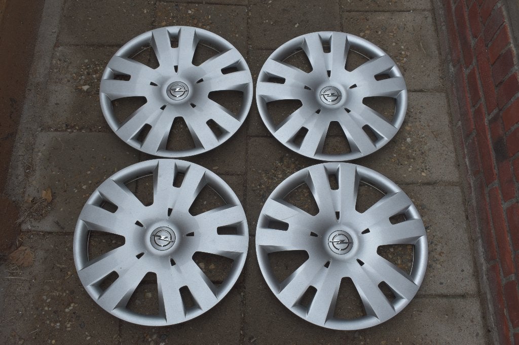 Set van 4 originele wieldoppen Opel Mokka 16 inch, Ophalen of Verzenden, Gebruikt