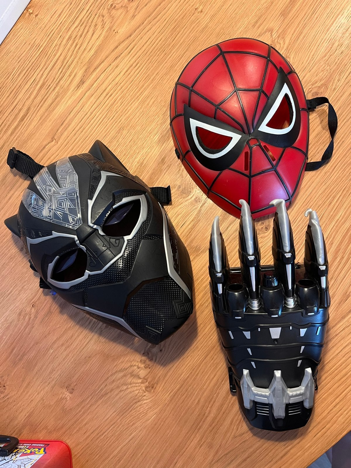 Spider-Man en Black Panther speelgoed set, Ophalen, Gebruikt