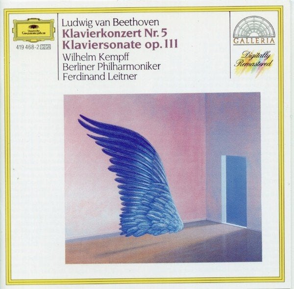 Beethoven Kempff Klavierkonzert nr 5 klaviersonate 111 CD, Gebruikt, Ophalen of Verzenden, Classicisme, Orkest of Ballet