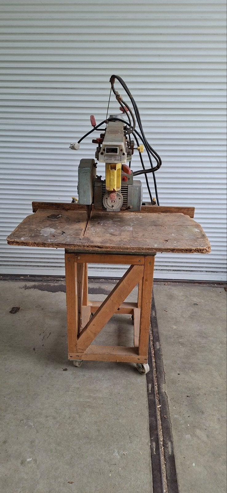 DeWalt DW110 Power Shop Radiaalzaag - Vintage en Krachtig, Ophalen, Gebruikt, DeWalt, 70 mm of meer