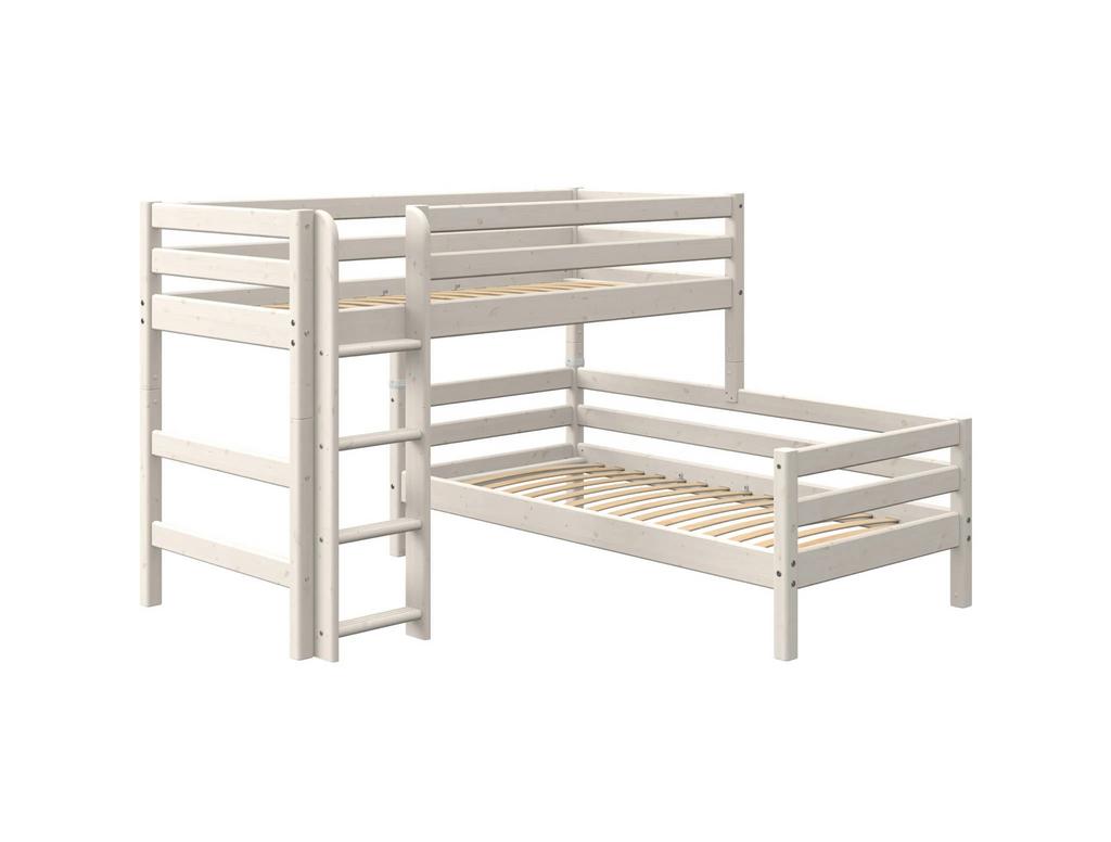 Ombouwset Flexa Classic stapelbed (zonder bedden), 90 cm, Tweepersoons, Ophalen of Verzenden, Zo goed als nieuw
