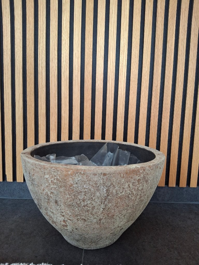 Mooie bloempot (nieuw!), Rond, Minder dan 40 cm, Aardewerk, Ophalen