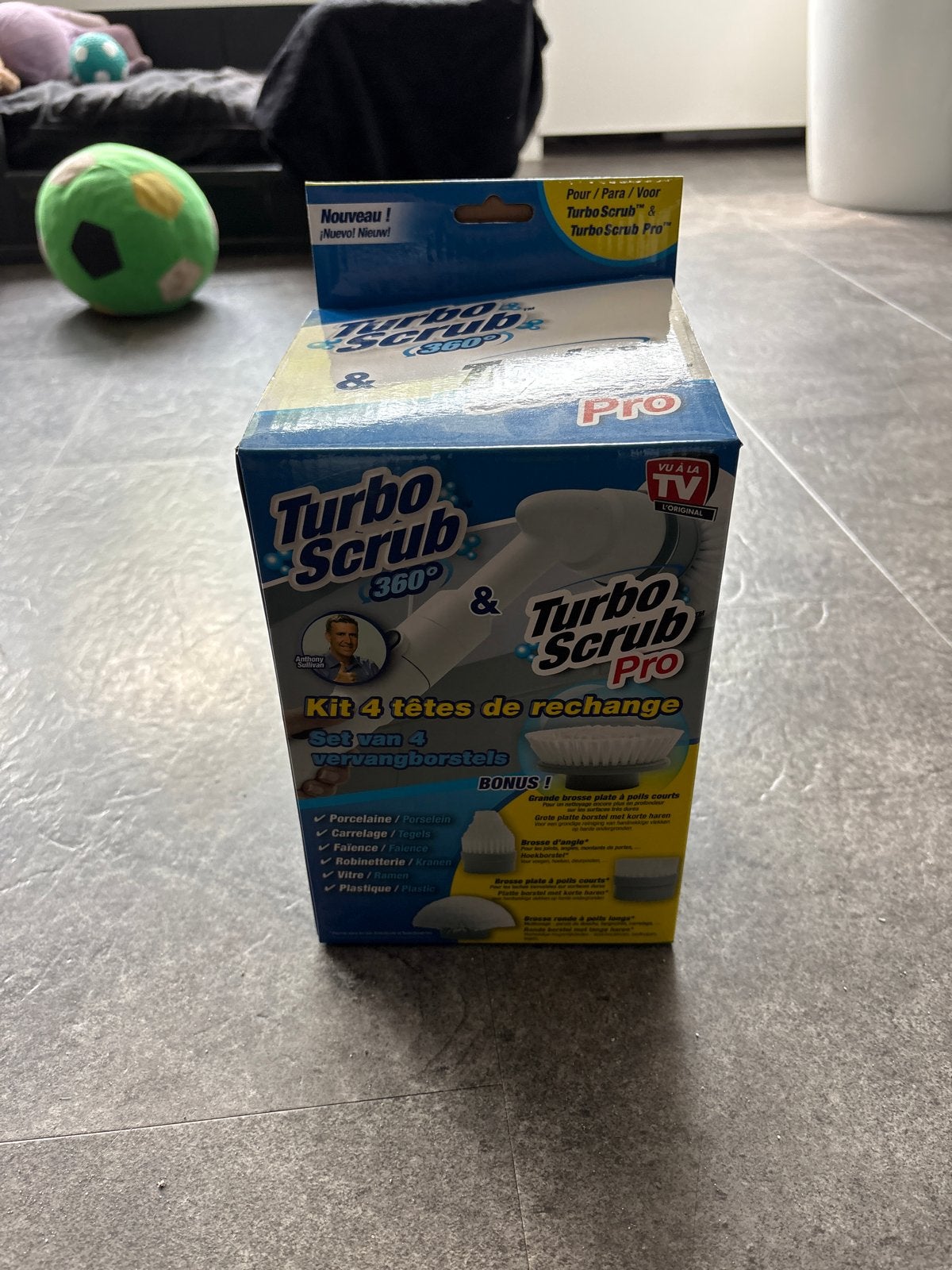 Borstel set voor Turbo Scrub & Turbo Scrub Pro, Ophalen of Verzenden, Bezem of Borstel