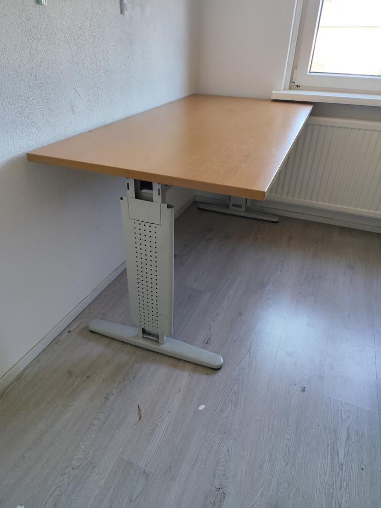 2 Schoolbureau / Tafel - Gebruikt, Ophalen, Gebruikt, Hout, Schoolbureau