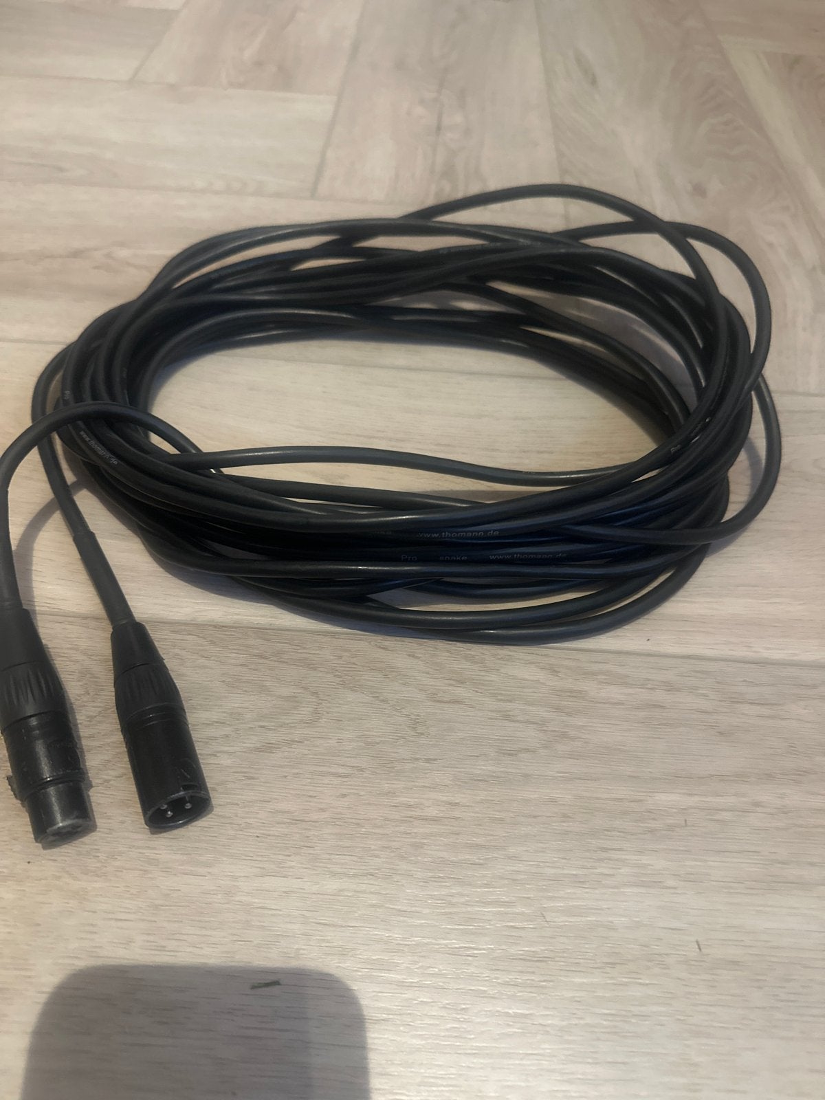 XLR kabel - 10 meter, Ophalen of Verzenden, Gebruikt, Apparatuur