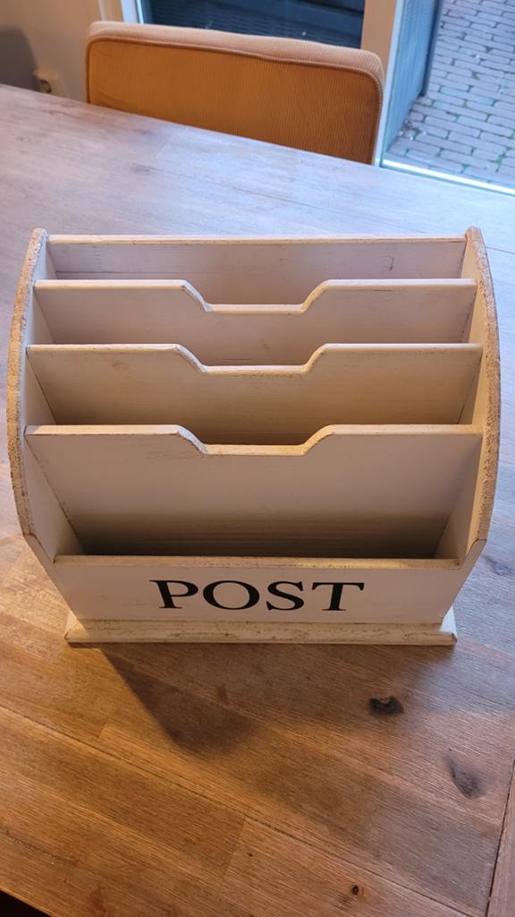 Post bak hout, Ophalen of Verzenden