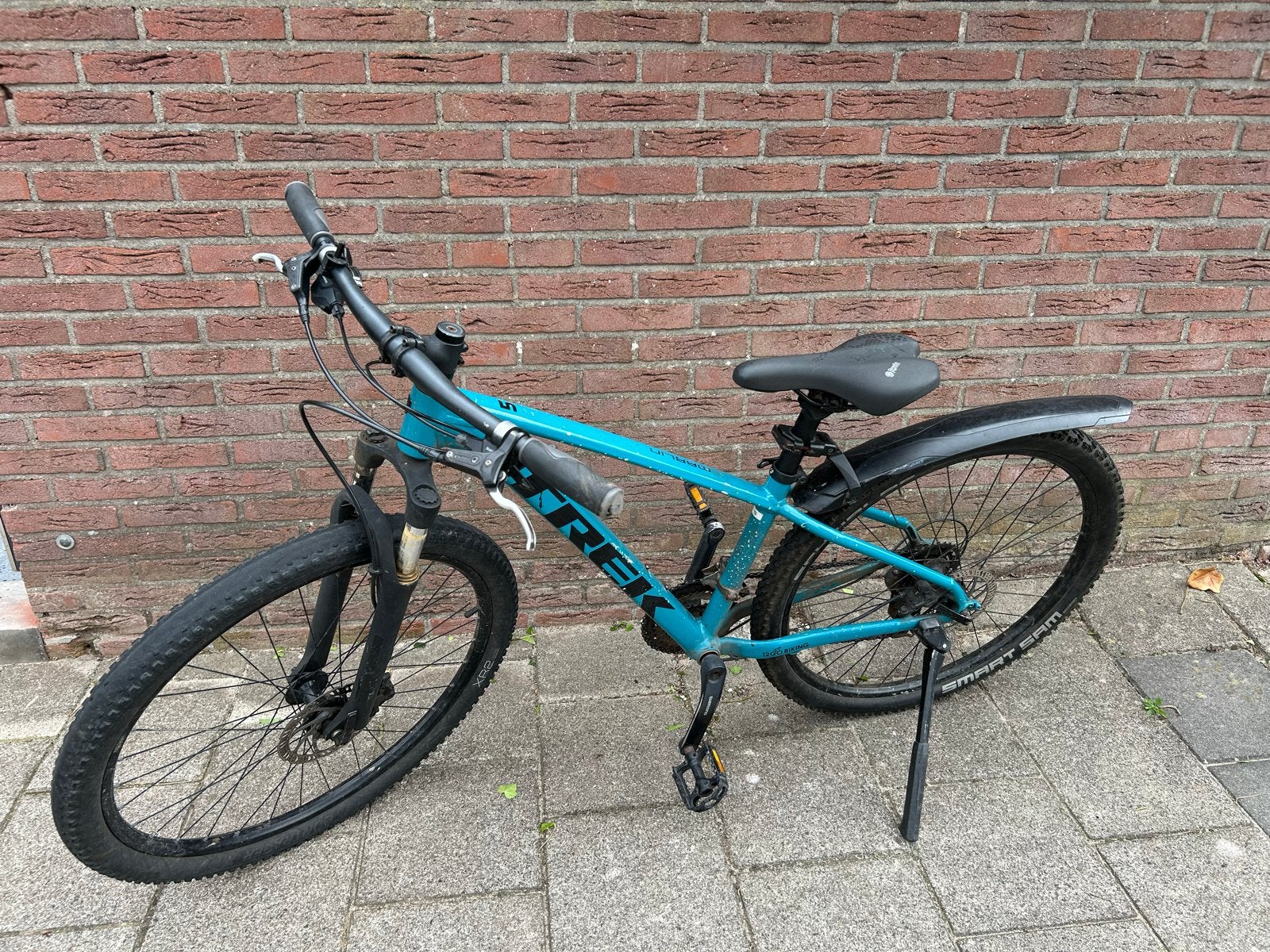 Trek Marlin Jongensfiets mountainbike, Fietsen en Brommers, Overige merken, Gebruikt, Versnellingen, Schijfrem