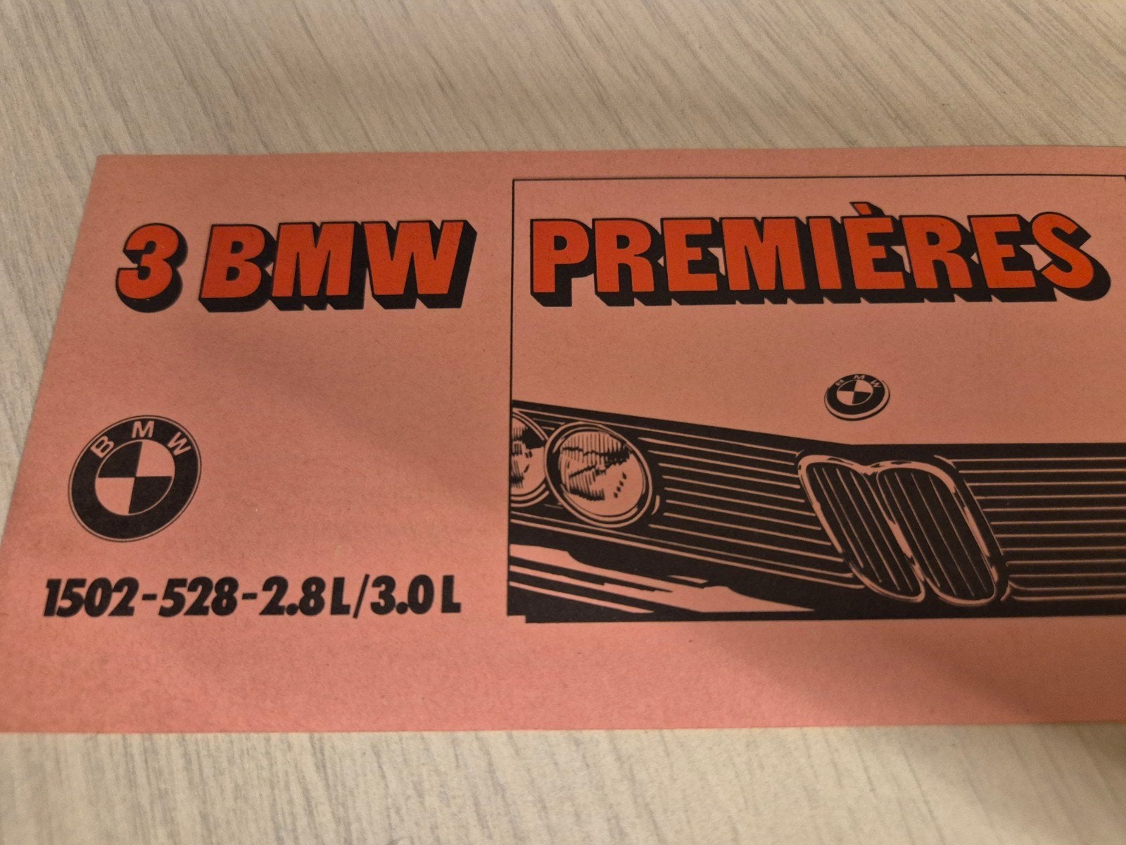 Jaren 70 Nederlands BMW 1502 528 E12 en BMW E3 3,0L verlengd, Boeken, Ophalen of Verzenden, Zo goed als nieuw, BMW