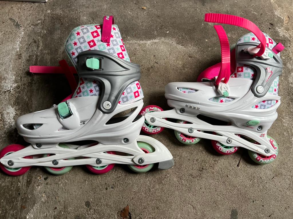 Skeelers Nijdam maat 37-40, Kinderen en Baby's, Speelgoed | Buiten | Rolschaatsen, Ophalen, Zo goed als nieuw
