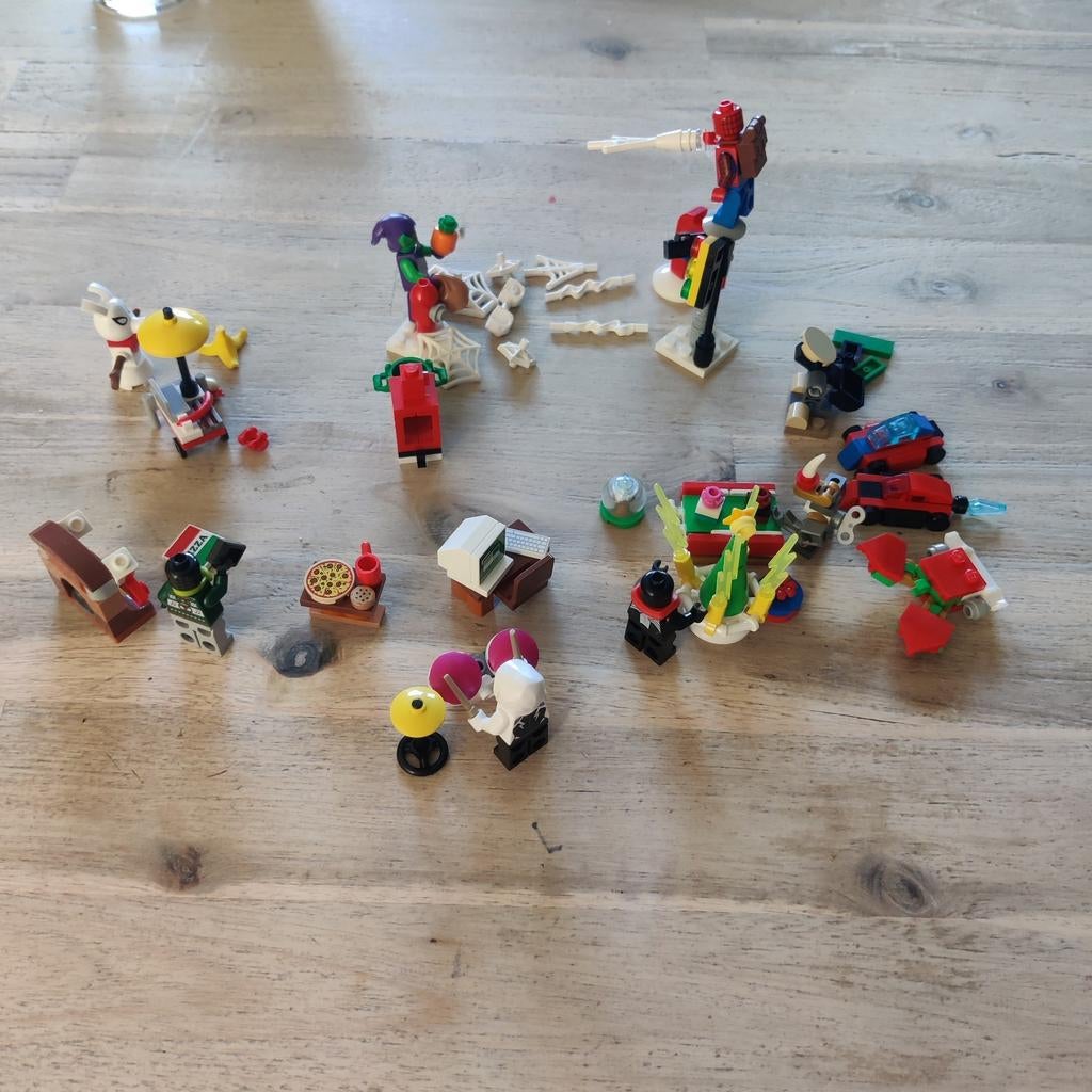 Spiderman Advent Kalender 2024 - Compleet, Inclusief minifiguren, Marvel, Lego, Ophalen of Verzenden